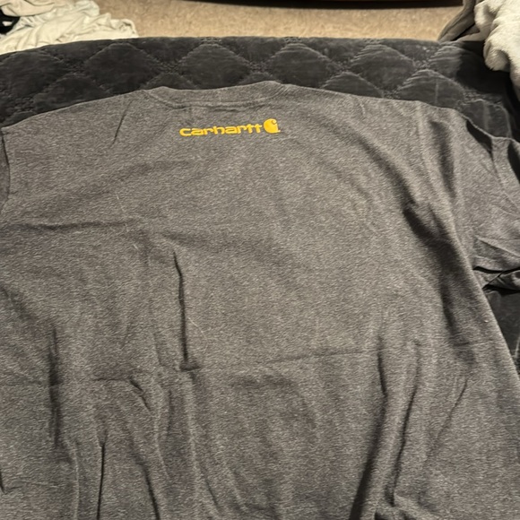 Carhartt gray with orange T-shirt size XXL - Picture 4 of 4